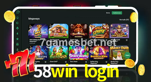 58win login aplicativo
