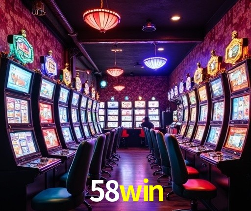 Interface moderna da plataforma 58win